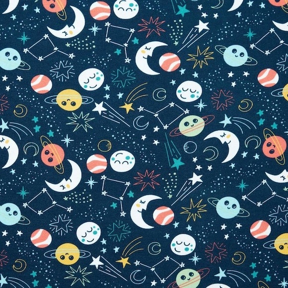 Like new The Company Store 100% organic cotton space themed pajamas size XL - Picture 8 of 8